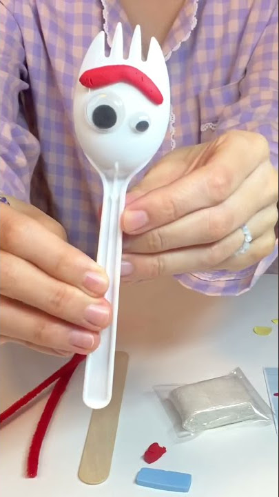 How To Make TOY STORY4 Forky #shorts