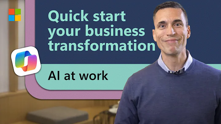 How to start transforming your business with AI | AI at work with Microsoft’s Jared Spataro