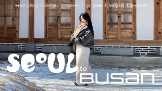 6 days in South Korea (from seoul to busan) ❄ pt 1