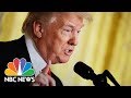 president donald trump holds news conference with president sauli niinistö nbc news