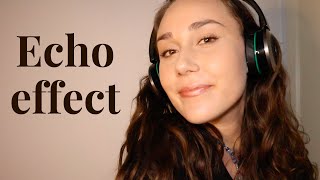 ASMR | Echo Humming Ear to Ear | Hum You to Sleep in the Rain | Meditative Melody |