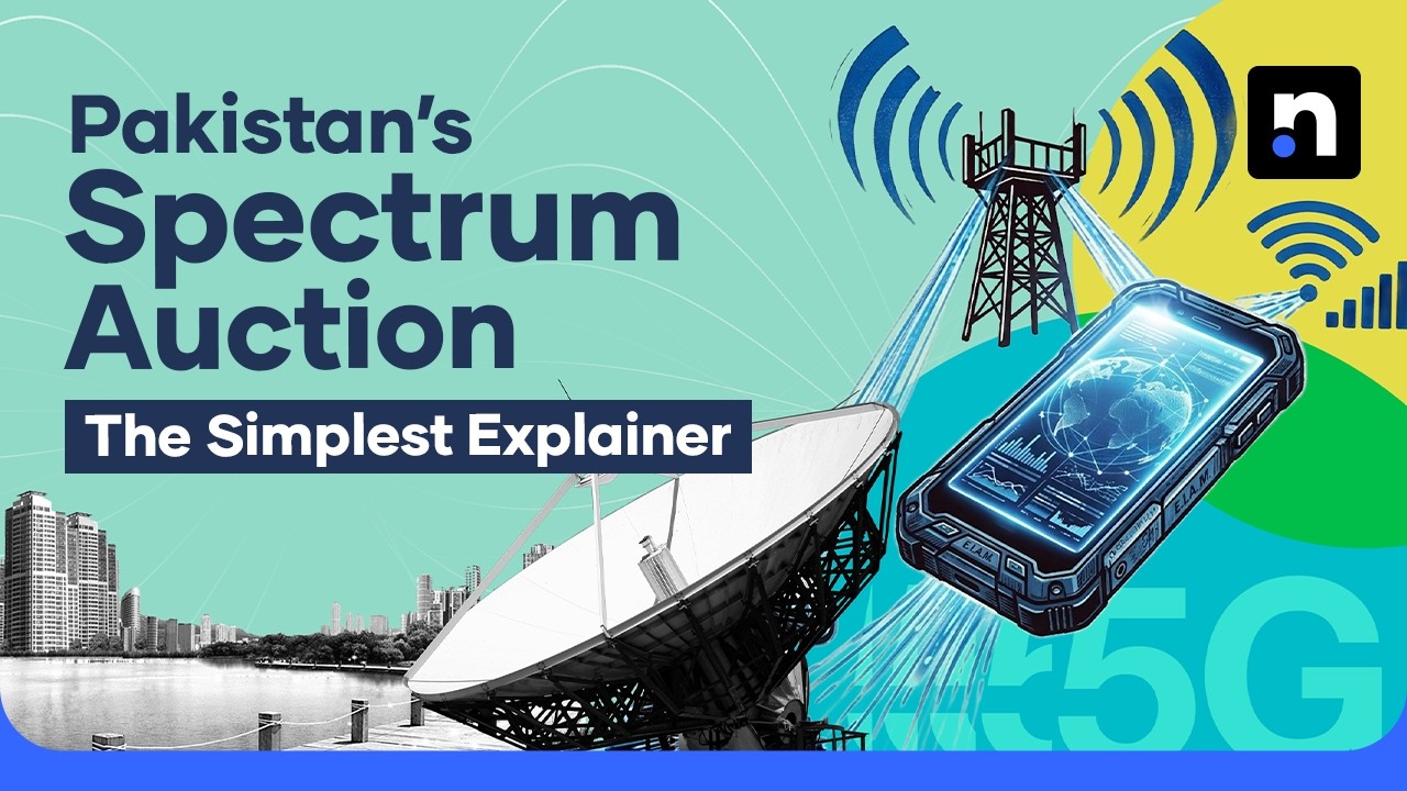 Pakistan’s Internet Spectrum Auction Explained in Under 10 Minutes | Nukta Business