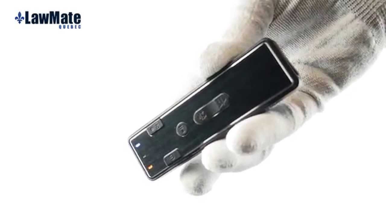 AR200 Lawmate cell phone and voice recorder - YouTube