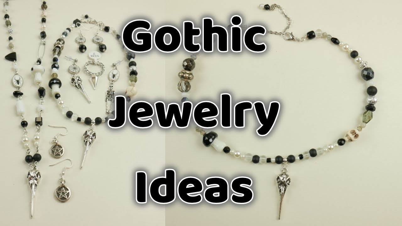 Gothic Jewelry Ideas, Goth/Alt/Punk/Halloween/Witchy Jewelry Ideas