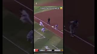 3 errors in the same play diamondbacks are struggling #shorts #baseball #mlb