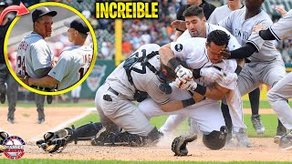 This was the EPIC FIGHT between GARY SANCHEZ and MIGUEL CABRERA | MLB