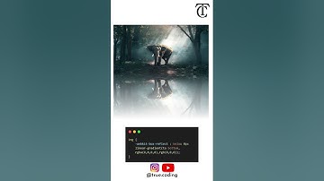 Image Reflection | Image Reflection Using CSS. | true.coding | #html #css #new #coding #learncoding
