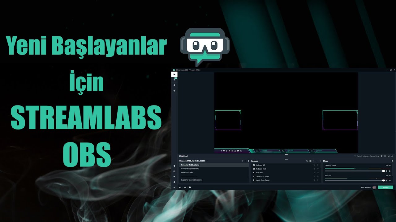 Streamlabs Obs Ayarları - Streamlabs Obs Nasıl Kullanılır?
