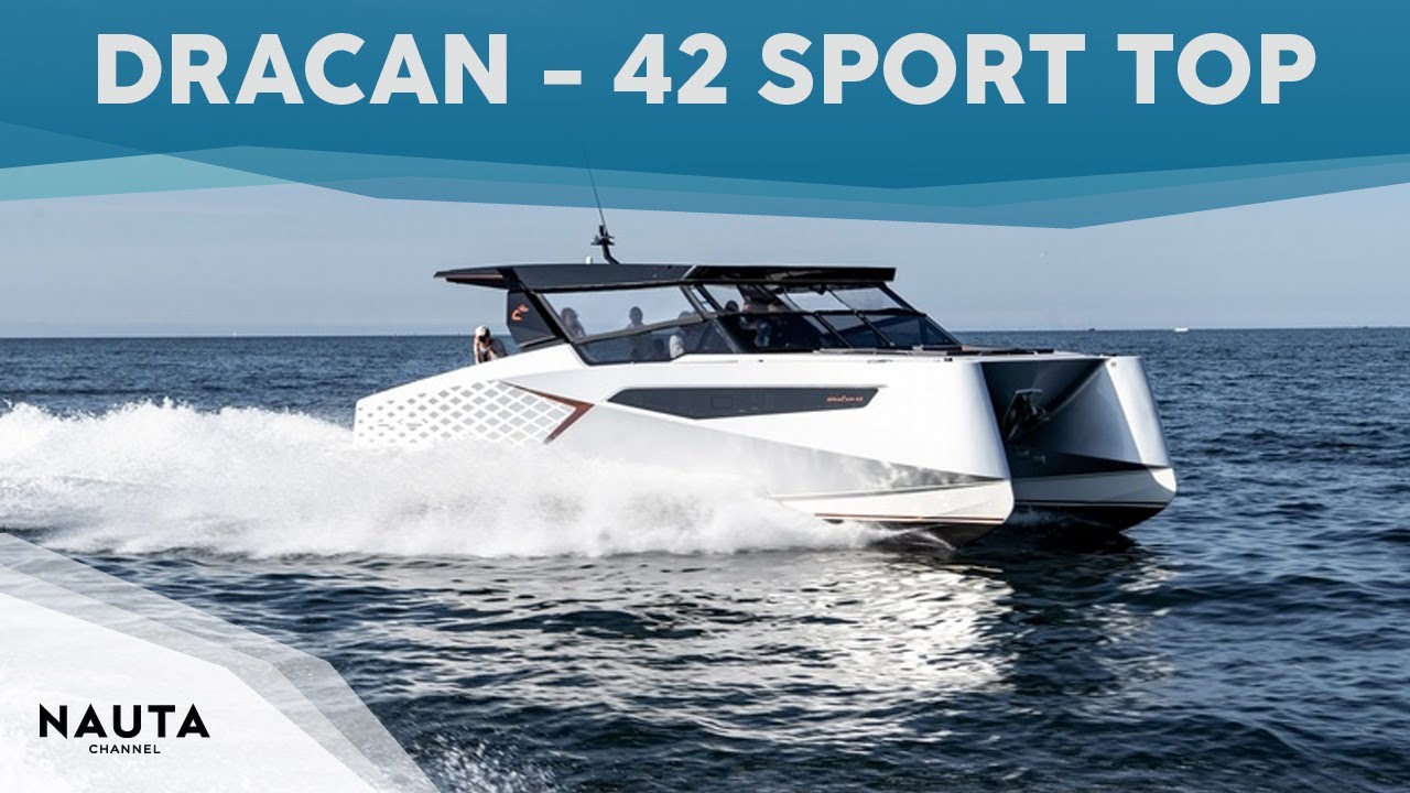 DRACAN MARINE - 42 Sport top - catamaran tour esterni e cabine