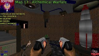 Doom 2 Scientist 2023 Map 17 Alchemical Warfare ( Ultra Violence 100% )