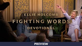 Ellie Holcomb Devotional | Fighting Words | Watch FREE on K-LOVE On Demand