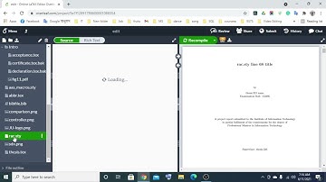 Latex Paper Writing  using Overleaf