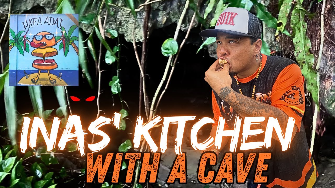 Обзор еды на кухне Inas' Kitchen в Сайпане в пещере Второй мировой войны и парке Sugar King 4K