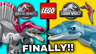 THE NEW LEGO JURASSIC WORLD SETS SOUND INSANE!! | Dino Toys 2026