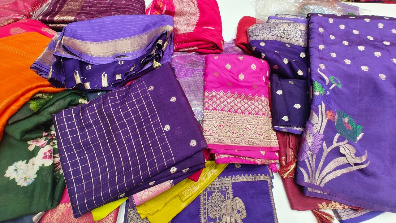 Rk Collections latest Sarees ||fancy |pattu sarees ||rk Collections latest video |rk Collections