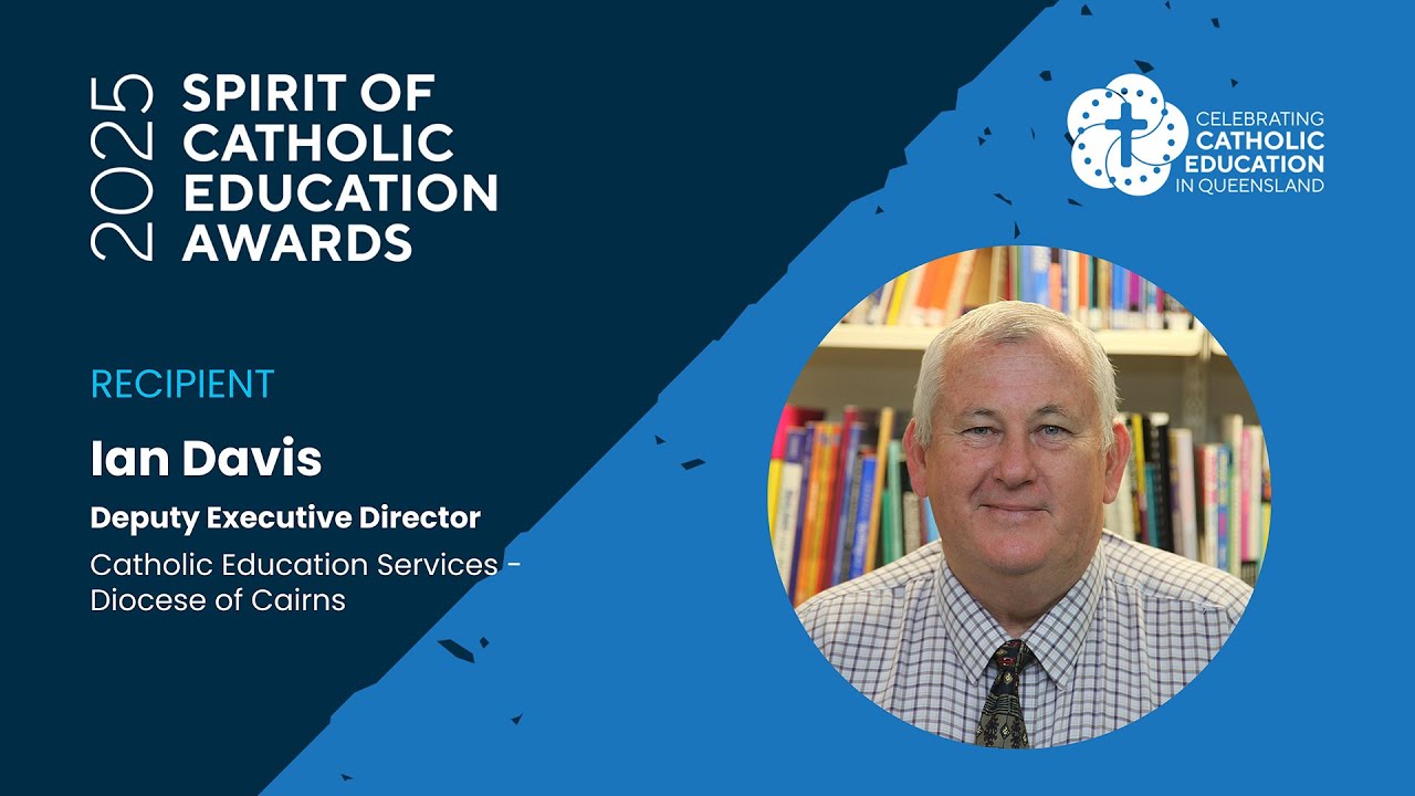 2025 Spirit of Catholic Education Award recipient - Ian Davis - YouTube