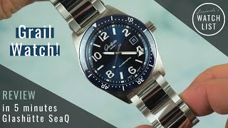 Review in 5 Minutes: Glashütte Original SeaQ 39.5 mm