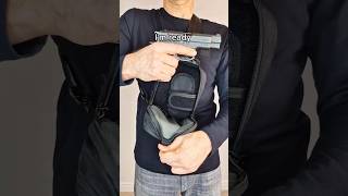 Control the Moment | Paratus Sum Small Discreet Tactical Concealed Carry Sling Bag EDC CCW