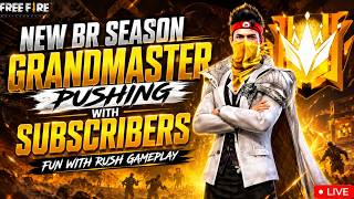 RJS GAMING ON LIVE || 🔥BR RANK PUSH NEW SEASON ✌️WITH GOLD MEDAL STRIKE🔥#RJSgaming#fftamilive