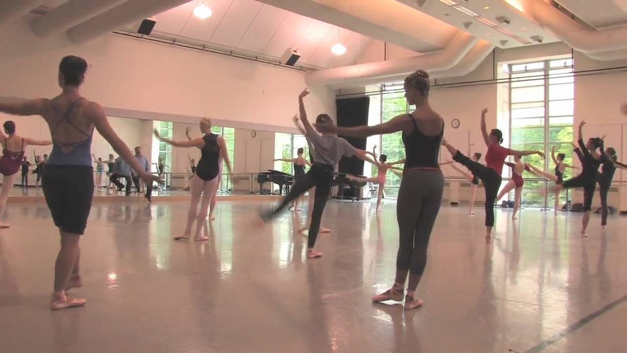 PNB Summer Course students on sharing the studio with Company members northwestern visayan colleges