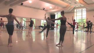 PNB Summer Course students on sharing the studio with Company members