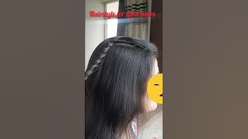 easy hairstyle for open hair #hairstyle #video #viral #shorts #shortvideo #youtubeshorts #ytshorts