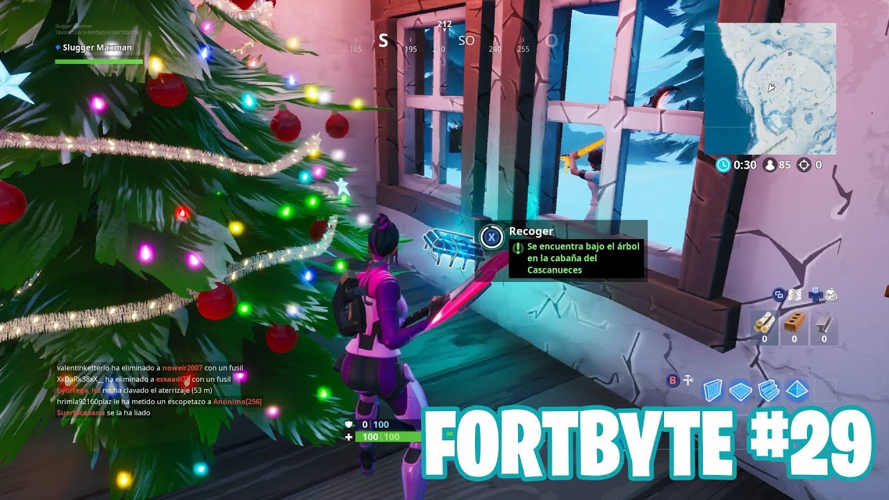 Fortnite Battle Royale | Desafíos de Fortbyte | Cómo conseguir el Fortbyte #29