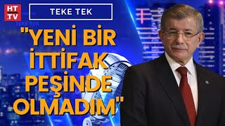 Millet İttifakına Girecekler Mi? Ahmet Davutoğlu Yanıtladı
