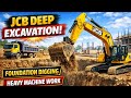 JCB Deep Excavation for Foundation Construction Simulator 