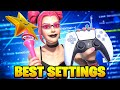 NEW Best Controller SETTINGS + Sensitivity on Console (Fortnite Tutorial)