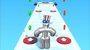 Tall Man Run - All Levels Gameplay Android, iOS