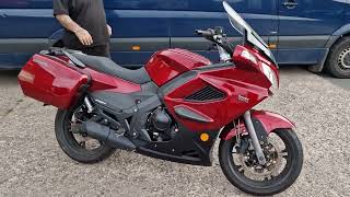 2014 CF MOTO CF650 TK TEST RIDE BEFORE BREAKING FOR SPARES.
