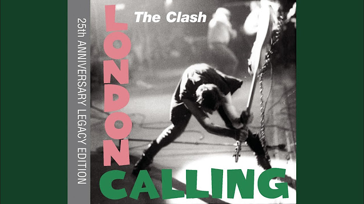 London Calling Radio Edit version - Radio Edit performance video thumbnail