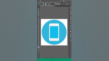 How to Create a Phone icon Illustrator #shorts