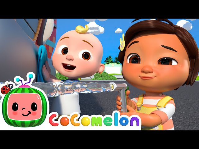 Fire Truck Wash Song | CoComelon Nursery Rhymes & Kids Songs class=