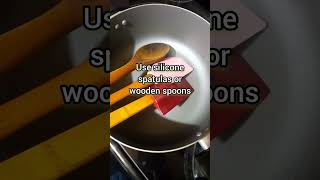 Use Silicone Or Wooden Ss For Nonstick Pots .Homemaking