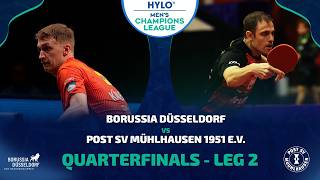 Full Match Highlights Borussia Düsseldorf vs Post SV Mühlhausen 1951 e.V. | HYLO Champions League