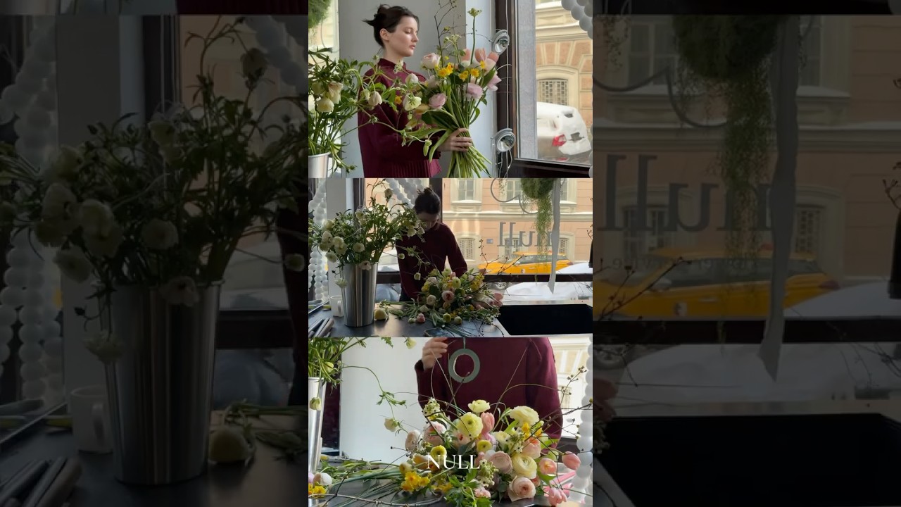 Рабочие будни в Null flowers. Свежая весенняя сборка доступна к заказу:+79151624404 