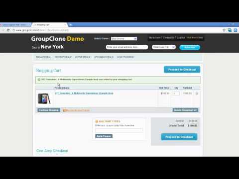 Contus Groupon Clone - Front Store Demo!
