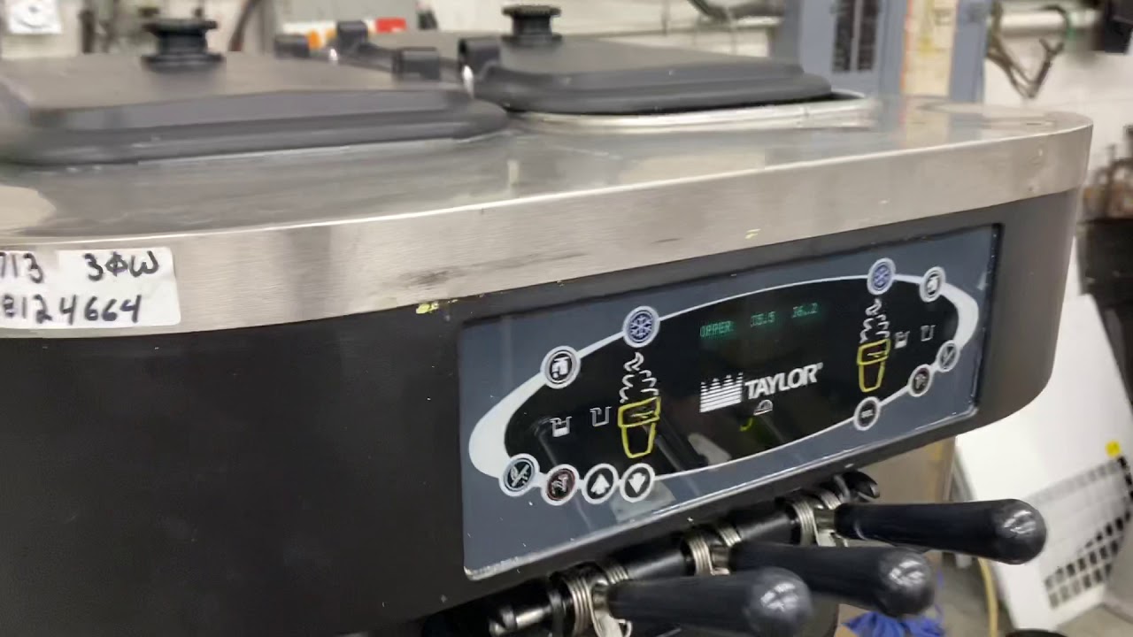 Taylor C713 K8124664 Three Phase Water Soft Serve Frozen Yogurt Machine