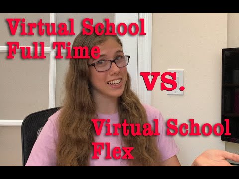 Some of the differences between Florida Virtual School Full Time and Florida Virtual School Flex