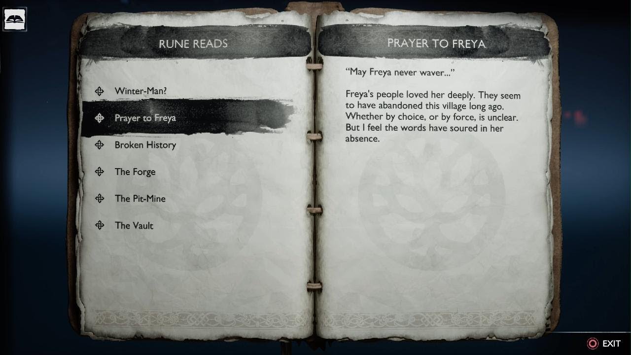 God of War Ragnarök - Prayer To Freya Rune Location