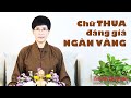 CHỮ THUA ĐÁNG GIÁ NGÀN VÀNG- Cư sĩ DIỆU ÂM DIỆU NGỘ