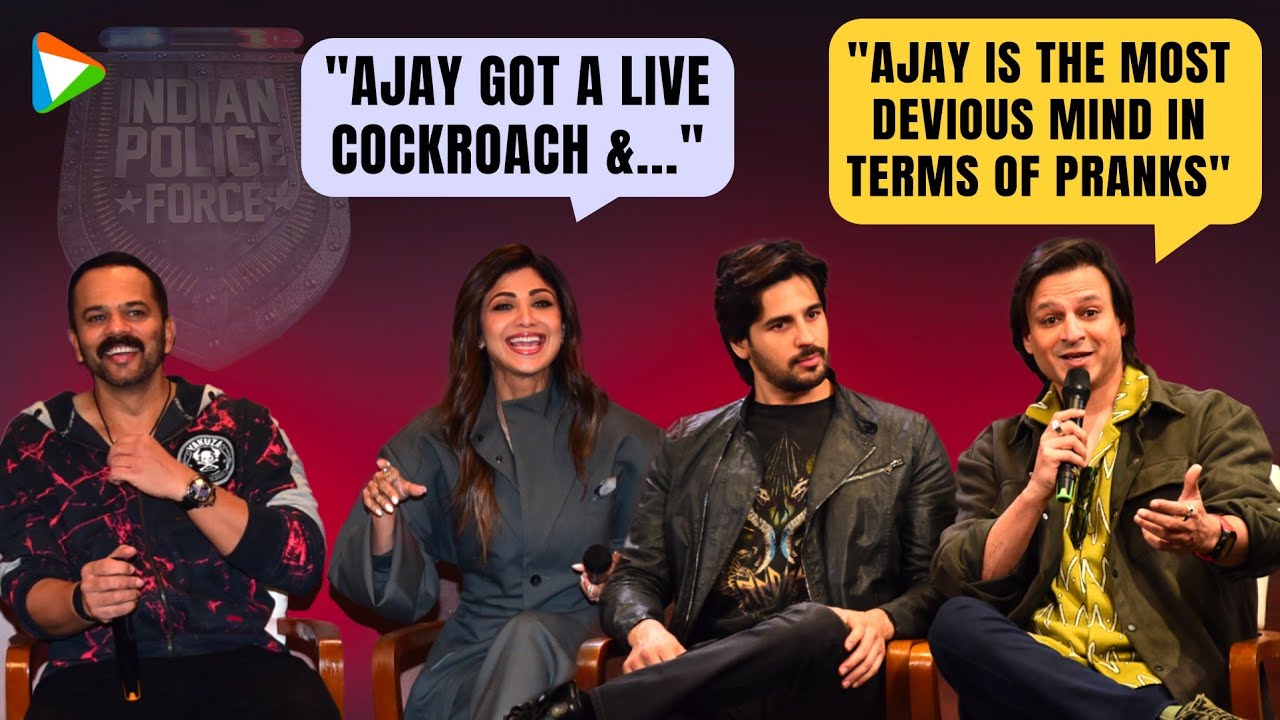 Vivek Oberoi: "Ajay Devgn is the ultimate prankster"| Shilpa S| Sidharth M| Rohit Shetty