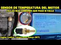 Que pasa si falla el Sensor de Temperatura del Motor? (fallas, codigos, sintomas.. etc)