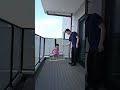 Girl leaving the frame #edit #effect #vfx #viral #funny #illusion