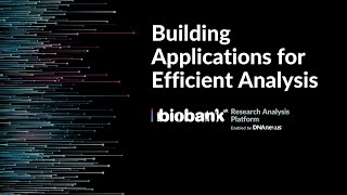 Building Applications for Efficient Analysis on UKB-RAP