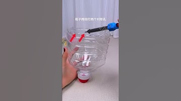 Transformation of laundry soap bottles, transformation of self made flower pots, use of waste part 1