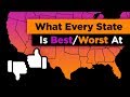 What Every State in the US is Best and Worst At