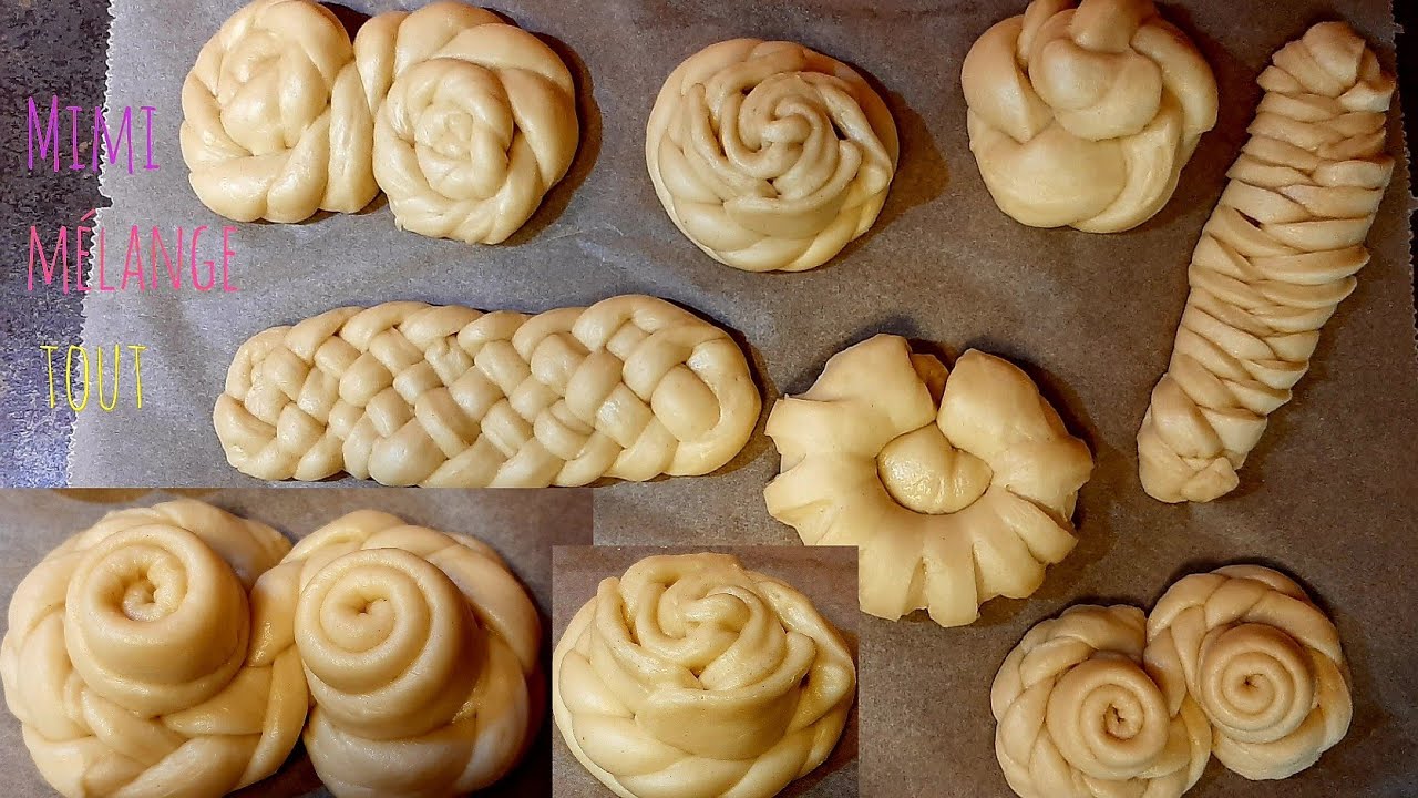 Comment Façonner des brioches | brioche tressée 6 brins | brioche en fleur